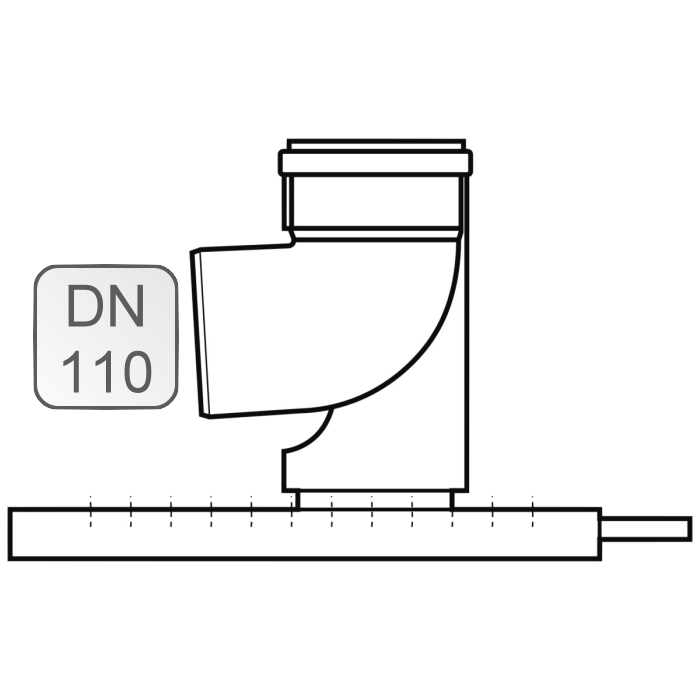 Kamin Stützbogen Set PP DN110 Weishaupt 48000010582 Loebbeshop