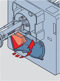 Elektronisch gesteuerte Luftklappe
