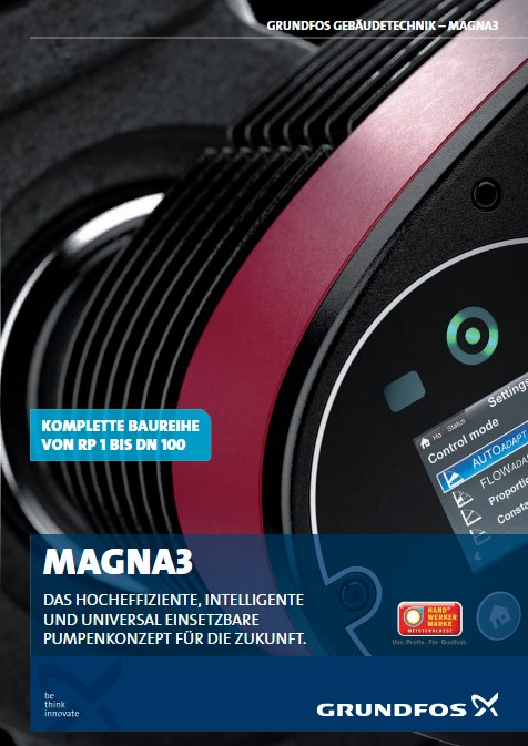 Prospekt Grundfos MAGNA3 Heizungspumpen Prospekt Grundfos MAGNA3 Heizungspumpen