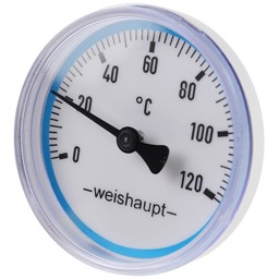 Bild von Thermometer blau 0-120°C. NG63