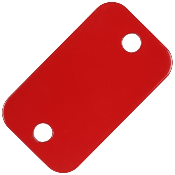 Bild von Blinddeckel 48 x 28 mm rot