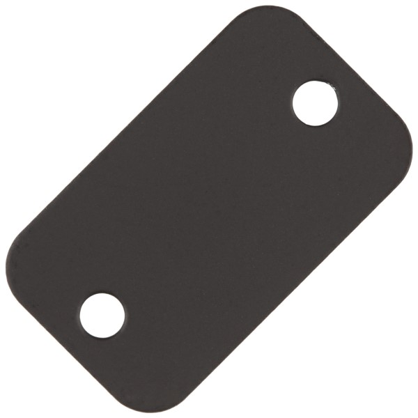 Bild von Blinddeckel 48 x 28 mm schwarz