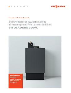 Prospekt Viessmann Vitoladens 300-C Öl-Brennwertkessel