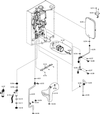 Ersatzteile WTC-GW 15/25/32-B Armaturen