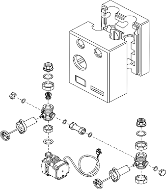 Ersatzteile für WTC 15/25/32-A Pumpen- und Mischergruppen