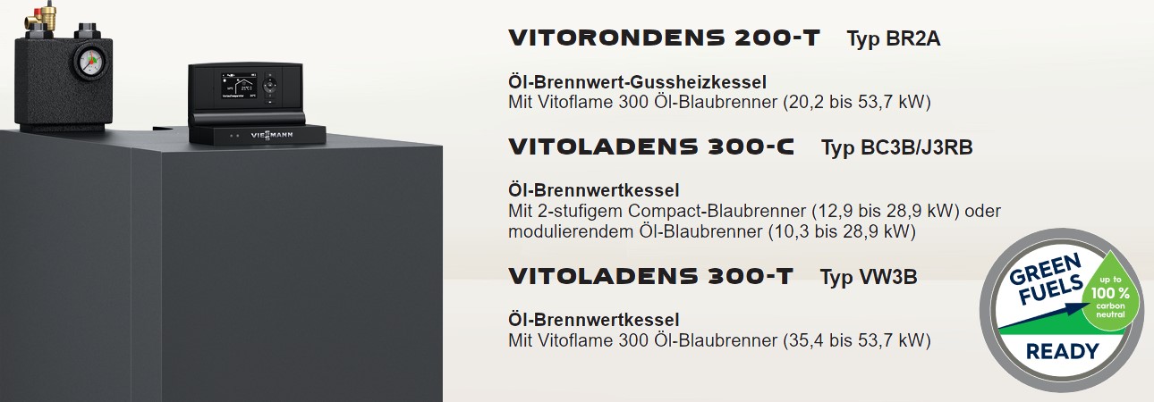 Viessmann effizient Öl-Brennwert Heizkessel