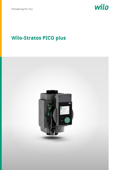 Handbuch Wilo Stratos PICO-Plus Heizungspumpen Handbuch Wilo Stratos PICO-Plus Heizungspumpen