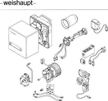 Ersatzteile für Weishaupt Ölbrenner WL5-B Ersatzteile für Weishaupt Ölbrenner WL5-B