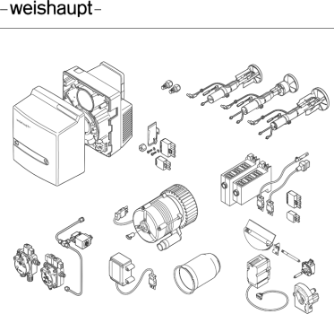 Ersatzteile Weishaupt Ölbrenner WL20-C Ersatzteile Weishaupt Ölbrenner WL20-C